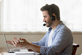 Service client personnalisé